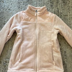 Very soft pink zipp up jacket
